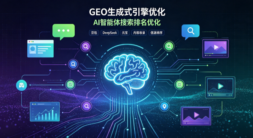 石台县GEO 浪潮来袭：生成式引擎优化崛起，创作者争抢豆包、DeepSeek、元宝智能体流量入口